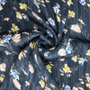 Fancy women dresses fabric polyester chiffon D&L printed fabric 