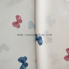 Fancy women dresses fabric polyester high quality wool peach printed