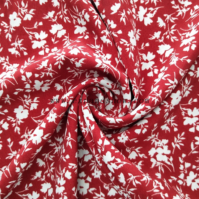 Fancy women dresses fabric polyester high quality koshibo printed 