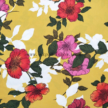 Fancy women dresses fabric polyester high quality koshibo printed 