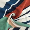 Fancy women dresses fabric polyester high quality soft moss crepe dobby georgette printed 