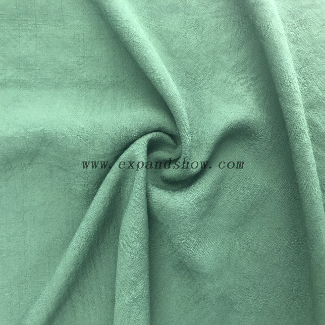 Fancy women dresses fabric tuwa slub fabric dyed 