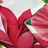 Fancy women dresses fabric polyester high quality ITY slub fabric 