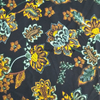 Fancy women dresses fabric polyester scuba crepe dyed fabric 