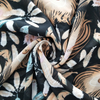 Fancy printed women dresses fabric polyester 75D chiffon fabric 