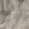 Fancy women dresses fabric polyester chiffon manual jacquard fabric 