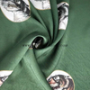 Fancy women dresses fabric polyester coutil spandex digital printed