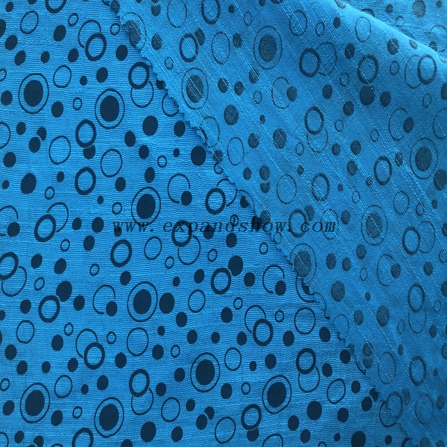Fancy women dresses fabric tuwa printed fabric 
