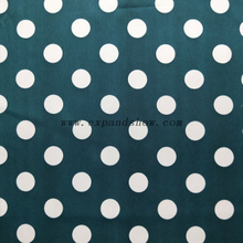 Fancy women dresses fabric polyester high quality satin spandex printed 