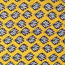 fancy women dresses fabric polyester high quality bubble chiffon printed 