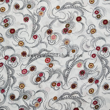 Fancy women dresses fabric polyester high quality soft moss crepe dobby georgette printed