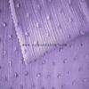 Fancy women dresses fabric rayon crinkle jacquard fabric dyed 