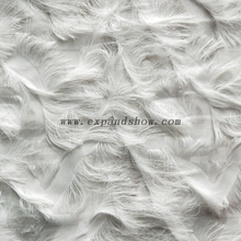 Fancy women dresses fabric polyester chiffon manual jacquard fabric