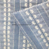 Fancy women dresses fabric C+R dobby yarn dyed 