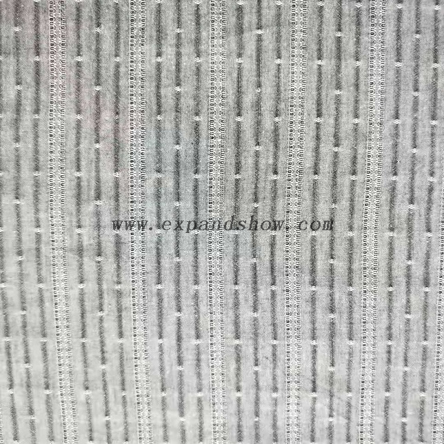 Fancy women dresses fabric C+R jacquard yarn dyed 