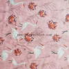 Fancy printed women dresses fabric polyester 75D chiffon fabric 