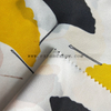 Fancy women dresses fabric polyester tissue crepe printed fabric 