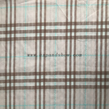 Fancy women dresses fabric cotton yarn dyed with lurex fabric 