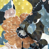 Fancy women dresses fabric polyester chiffon jacquard printed 