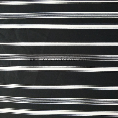 fancy women dresses fabric polyester polka printed 