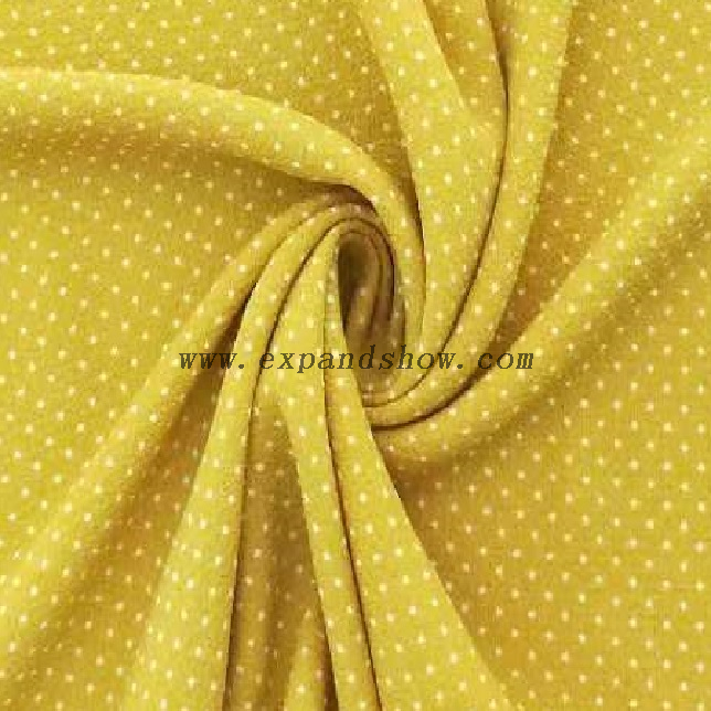 fancy women dresses fabric polyester high quality bubble chiffon printed