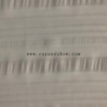 Fancy women dresses fabric polyester high quality CEY chiffon stripe dyed 
