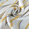 Fancy women dresses fabric tencel slub fabric printed