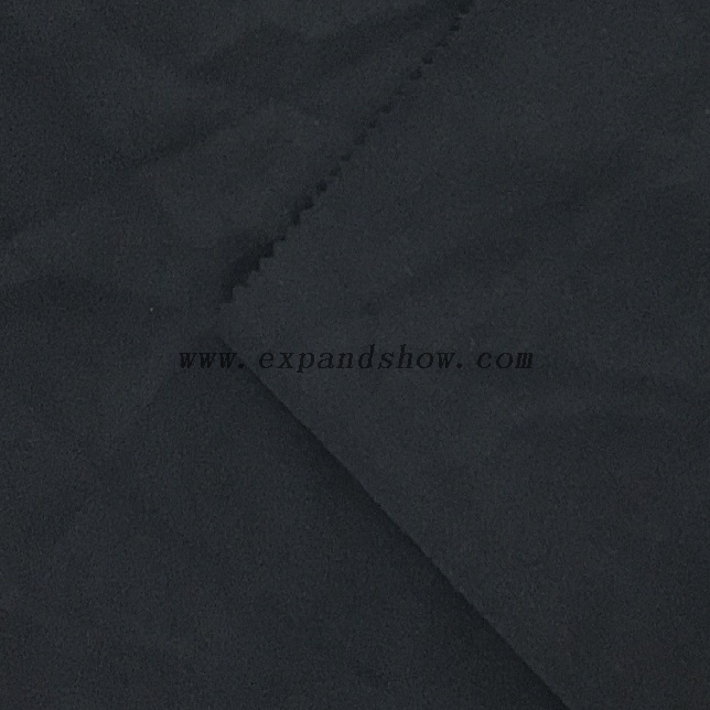 Fancy women dresses fabric polyester scuba crepe dyed fabric