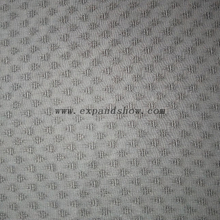 Fancy women dresses fabric polyester high quality chiffon dobby dyed 