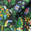 Fancy women dresses fabric polyester tissue crepe printed fabric 