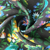 Fancy women dresses fabric polyester tissue crepe printed fabric 