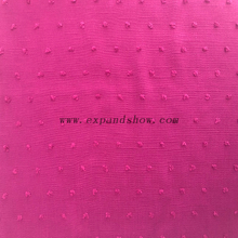 Fancy women dresses fabric rayon slub jacquard fabric dyed 