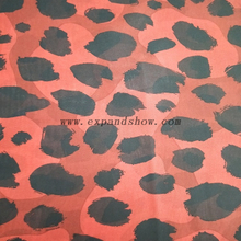 Fancy printed women dresses fabric polyester chiffon fabric 
