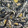 Fancy women dresses fabric polyester chiffon jacquard printed