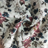 Fancy women dresses fabric polyester chiffon jacquard printed 