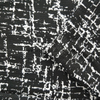 fancy women dresses fabric polyester high quality bubble chiffon printed